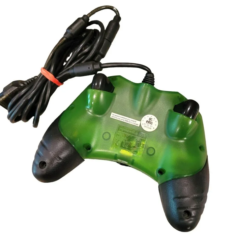 Microsoft Xbox Power Pad Pro Green Game Controller Untested GA113